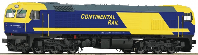 Diesel Locomotive 319.3 of Continental Rail Digital with Sound<br /><a href='images/pictures/Roco/225207.jpg' target='_blank'>Full size image</a>